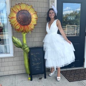 Lulus tulle tired midi dress